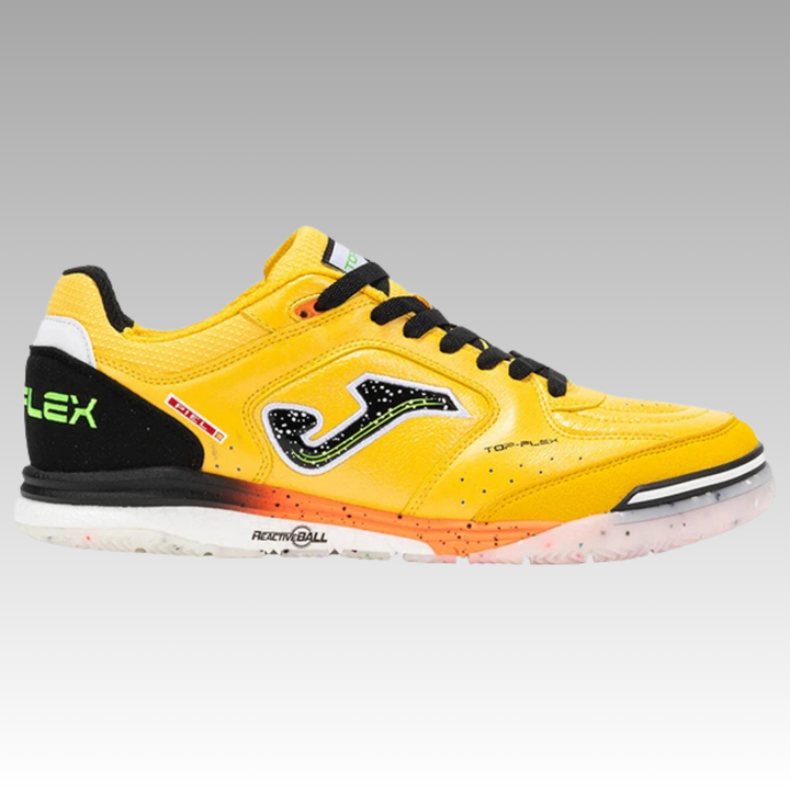 Joma Top Flex Rebound Indoor Boots- Saffron/Black