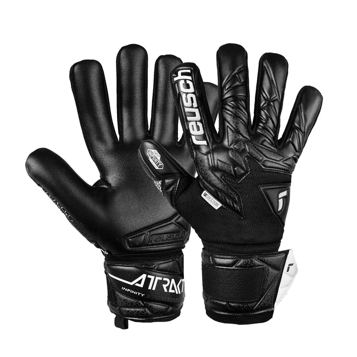 Reusch Infinity NC JUNIOR Goalkeeper Gloves- Black