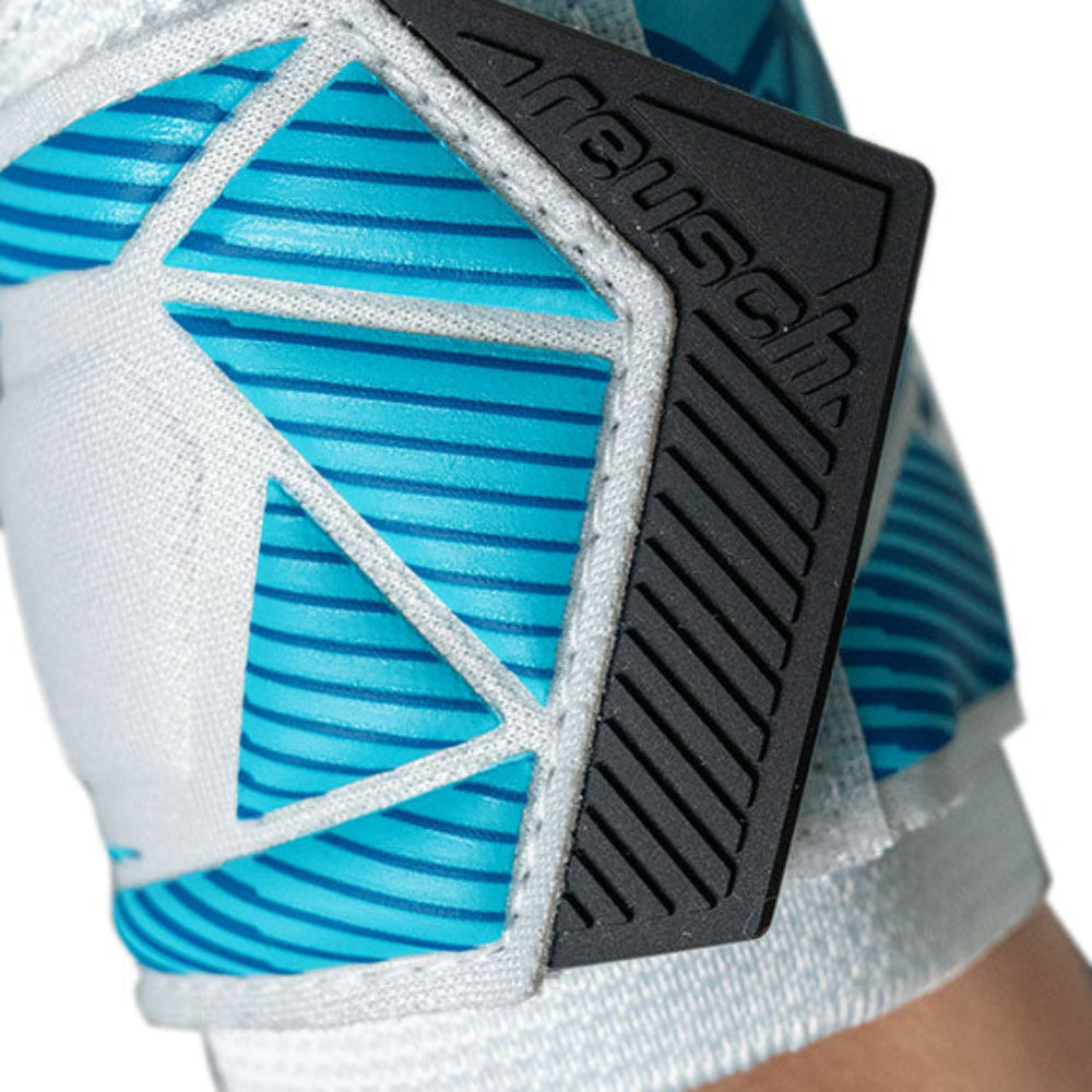 Reusch Attrakt Speedbump- White/Sky Blue