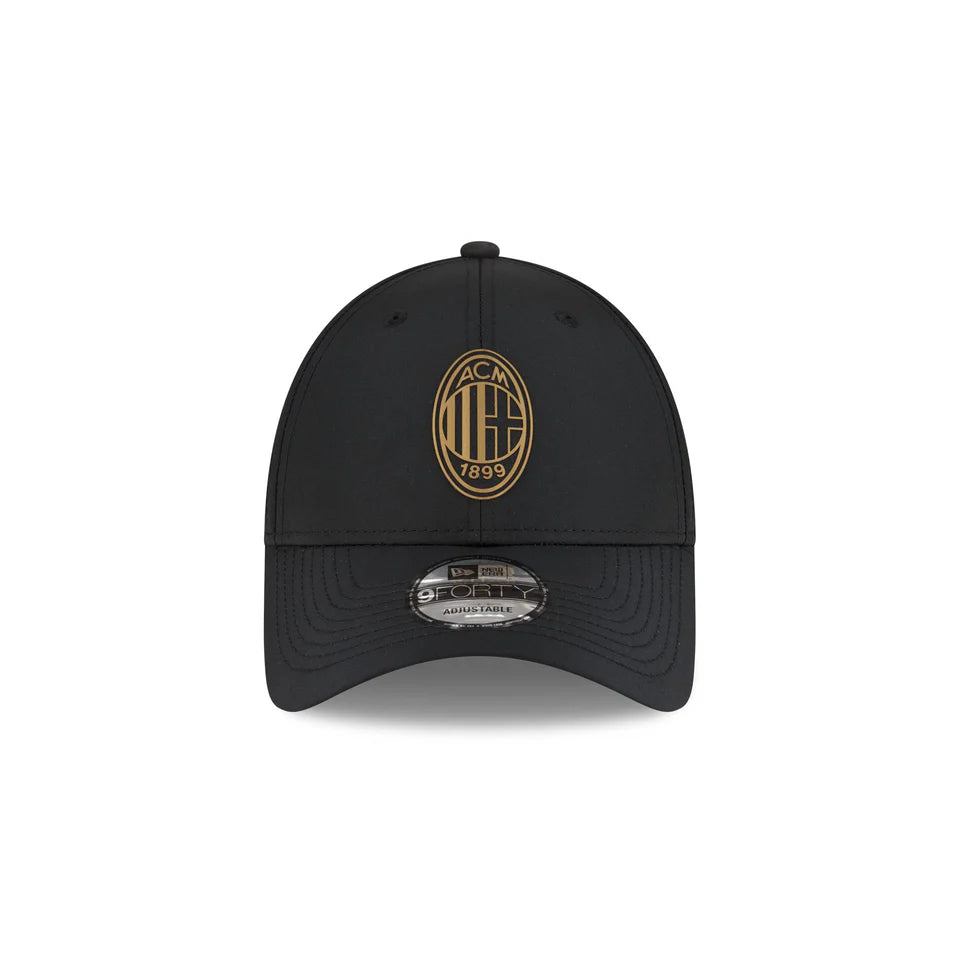 AC Milan 9 Forty New Era Cap- Black/Gold