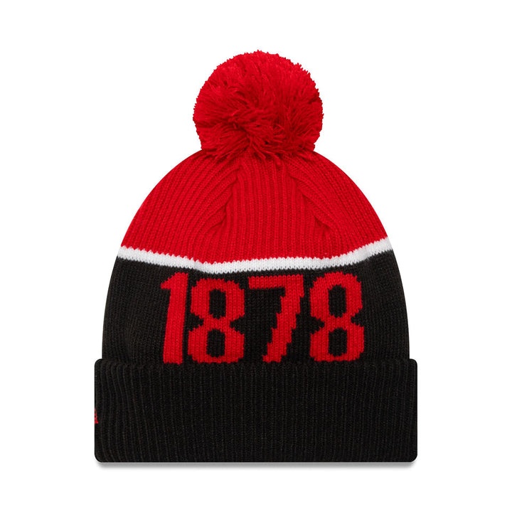 Manchester United New Era Sport Beanie- Black/Red