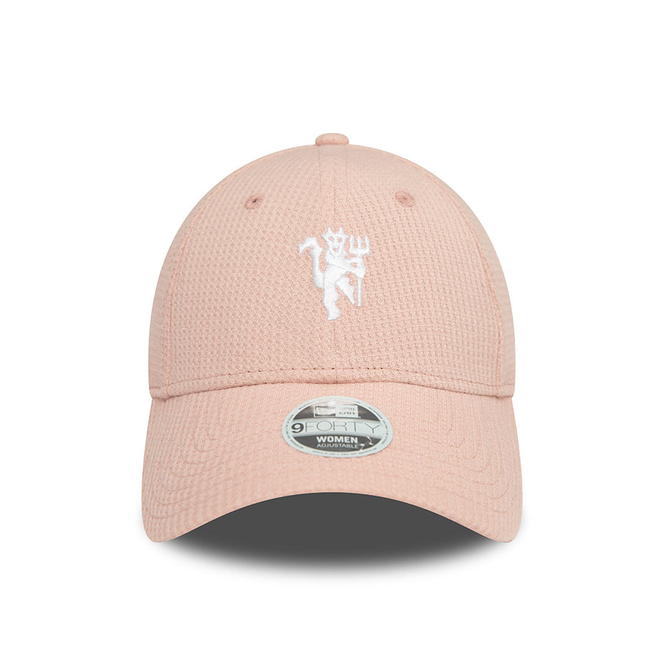 Manchester United Womens 9FORTY New Era Cap- Pink