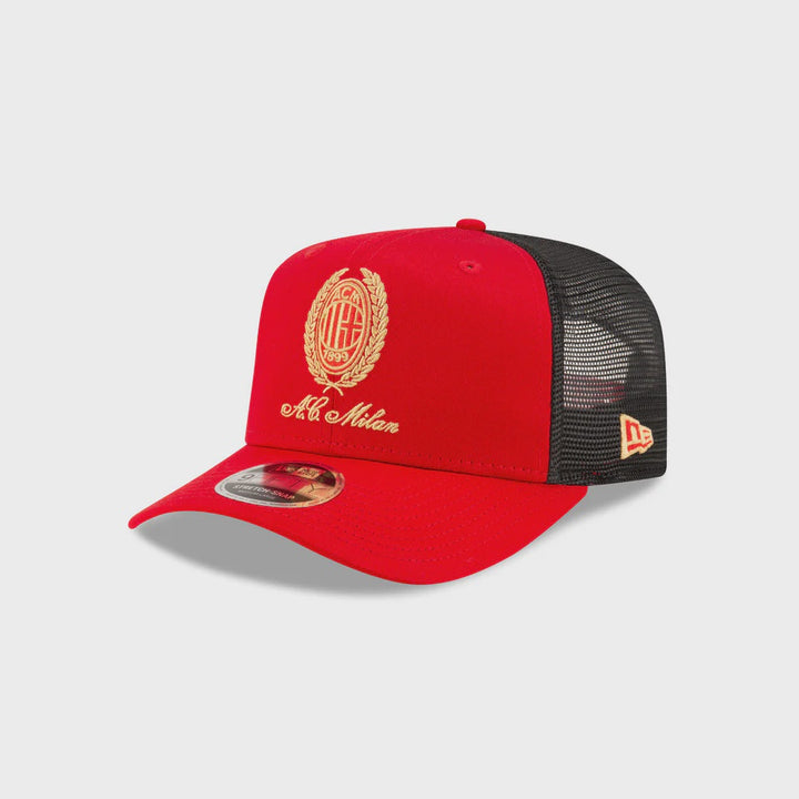 AC Milan 9FIFTY Heritage Gold Red- Stretch Snap Cap