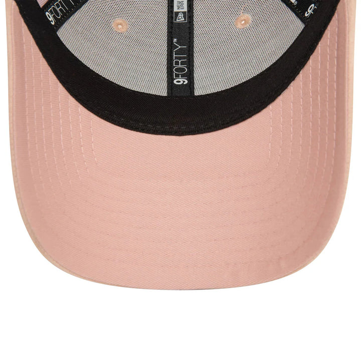 Chelsea Womens 9Forty New Era Cap-Pink Suede