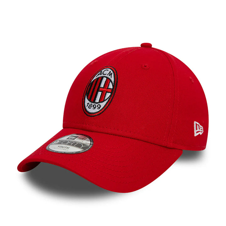 AC Milan 9 Forty New Era Youth Cap- Red