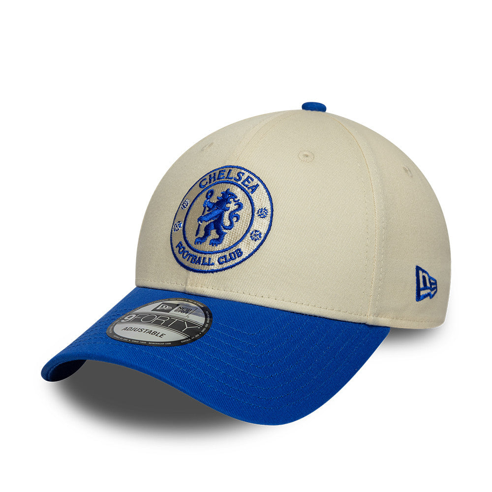Chelsea Seasonal Contrast 9 FORTY New Era Cap- White /Royal