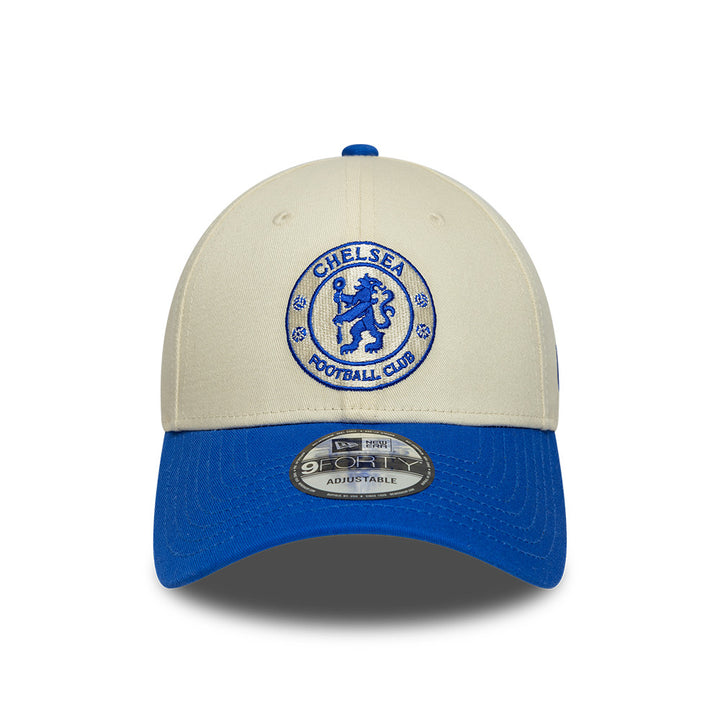 Chelsea Seasonal Contrast 9 FORTY New Era Cap- White /Royal