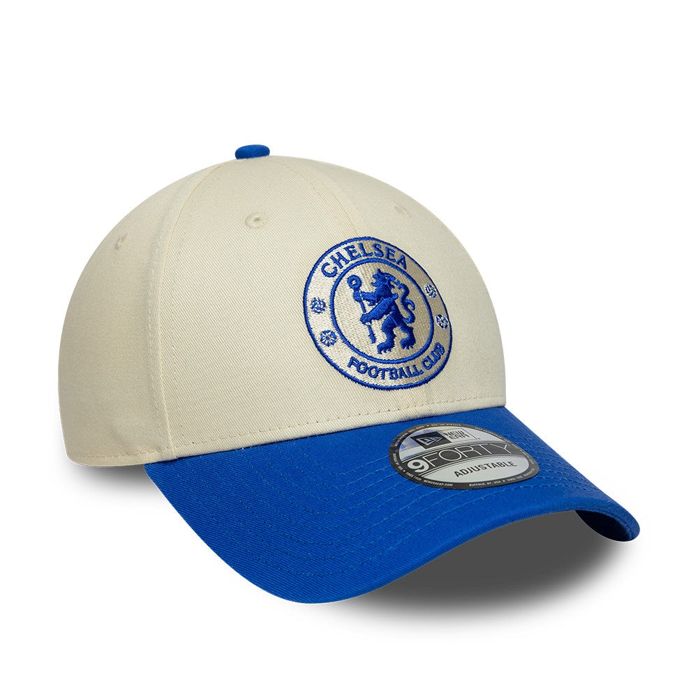 Chelsea Seasonal Contrast 9 FORTY New Era Cap- White /Royal