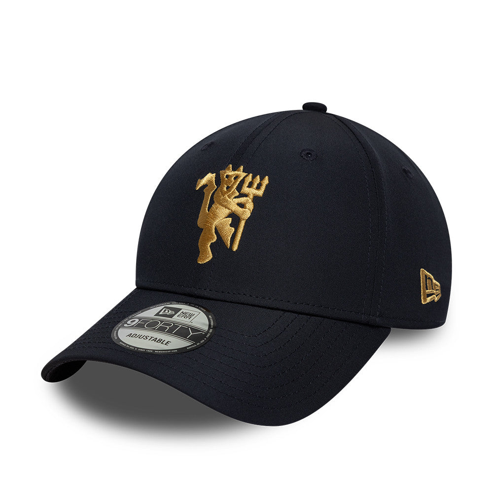 Manchester United 9FORTY New Era Cap- Navy/Gold
