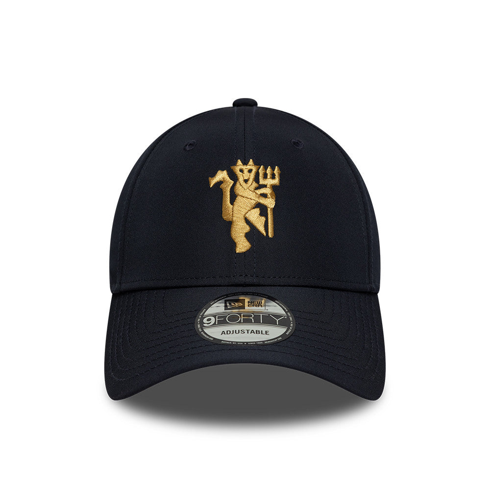 Manchester United 9FORTY New Era Cap- Navy/Gold
