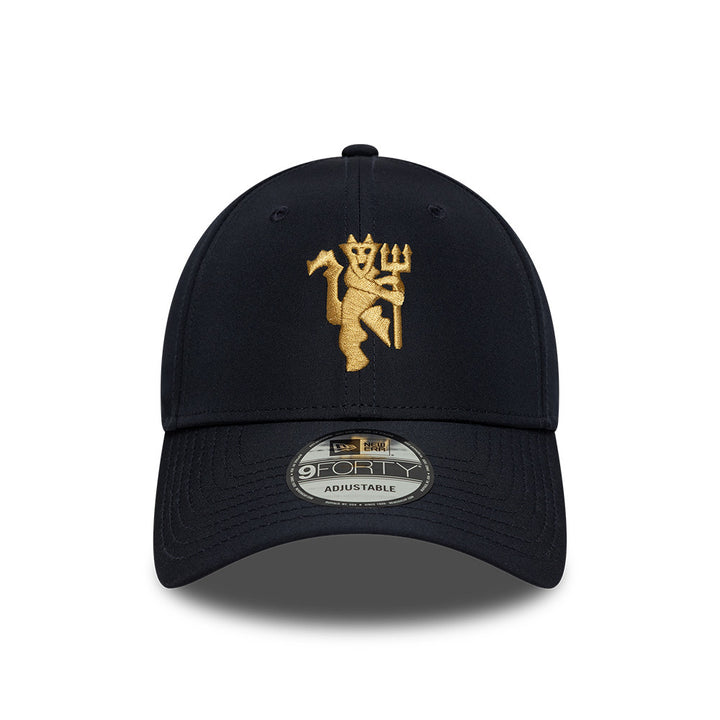 Manchester United 9FORTY New Era Cap- Navy/Gold