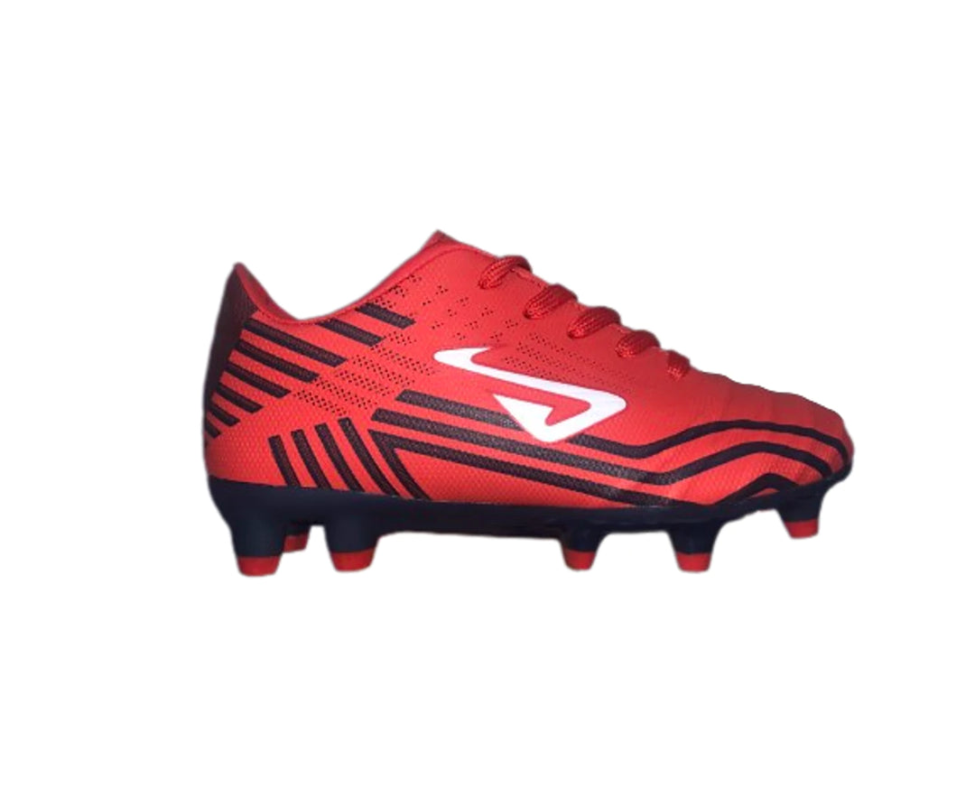 Nomis Prodigy Boots FG Junior- Red/Navy/White