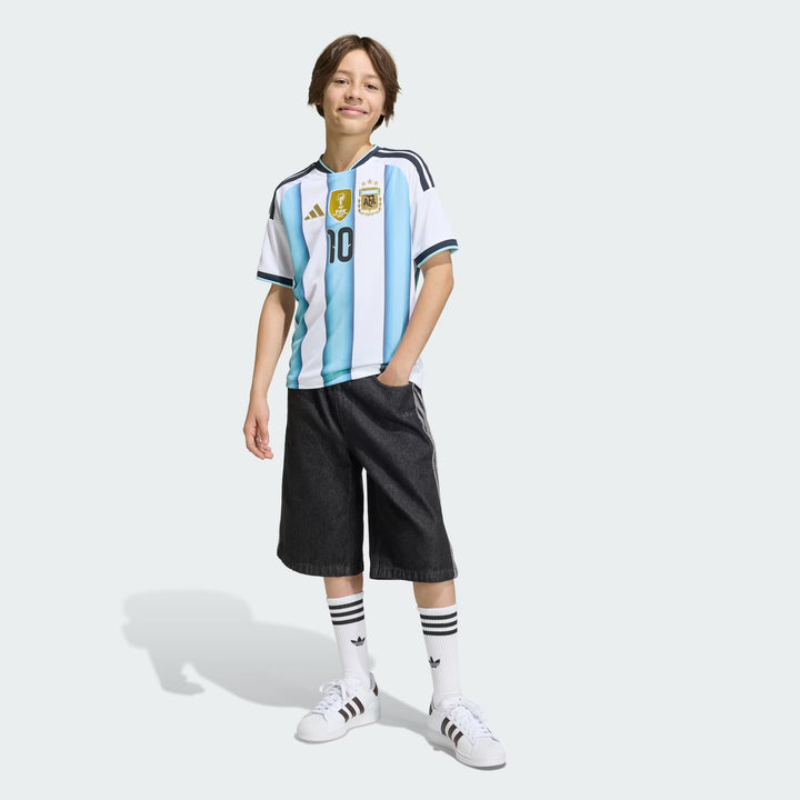 adidas Argentina 2026 Official Home (MESSI) Jersey- JUNIOR