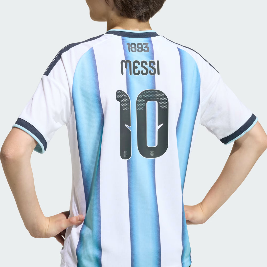 adidas Argentina 2026 Official Home (MESSI) Jersey- JUNIOR