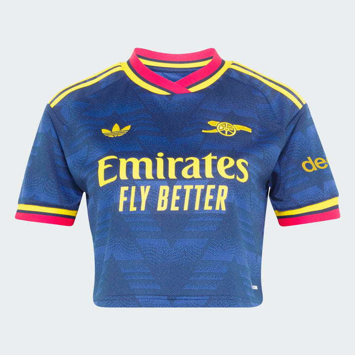 Arsenal 2026/27 Official Away Cropped Jersey- WOMEN'S
