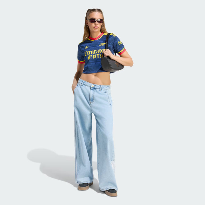 Arsenal 2026/27 Official Away Cropped Jersey- WOMEN'S