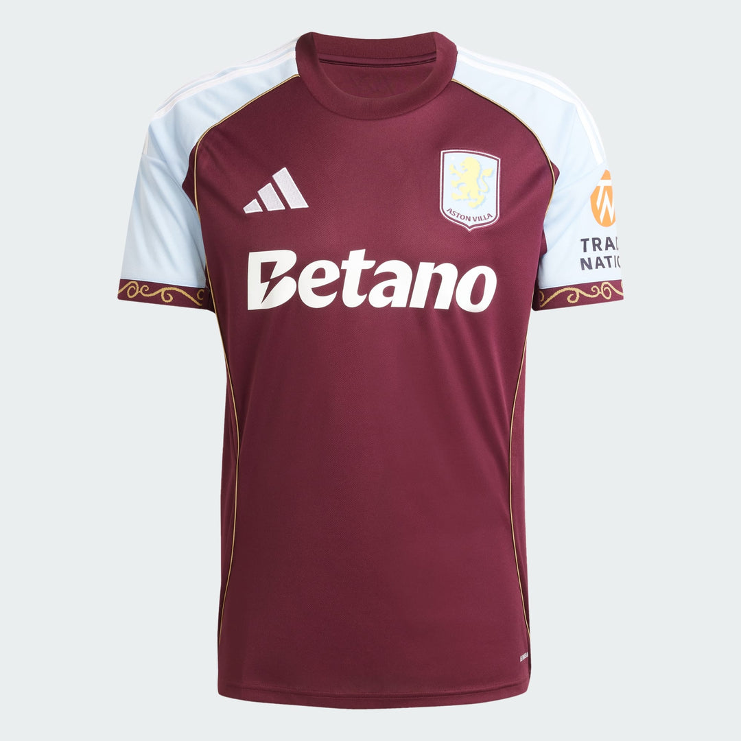 Aston Villa 2025/26 Official Home Jersey
