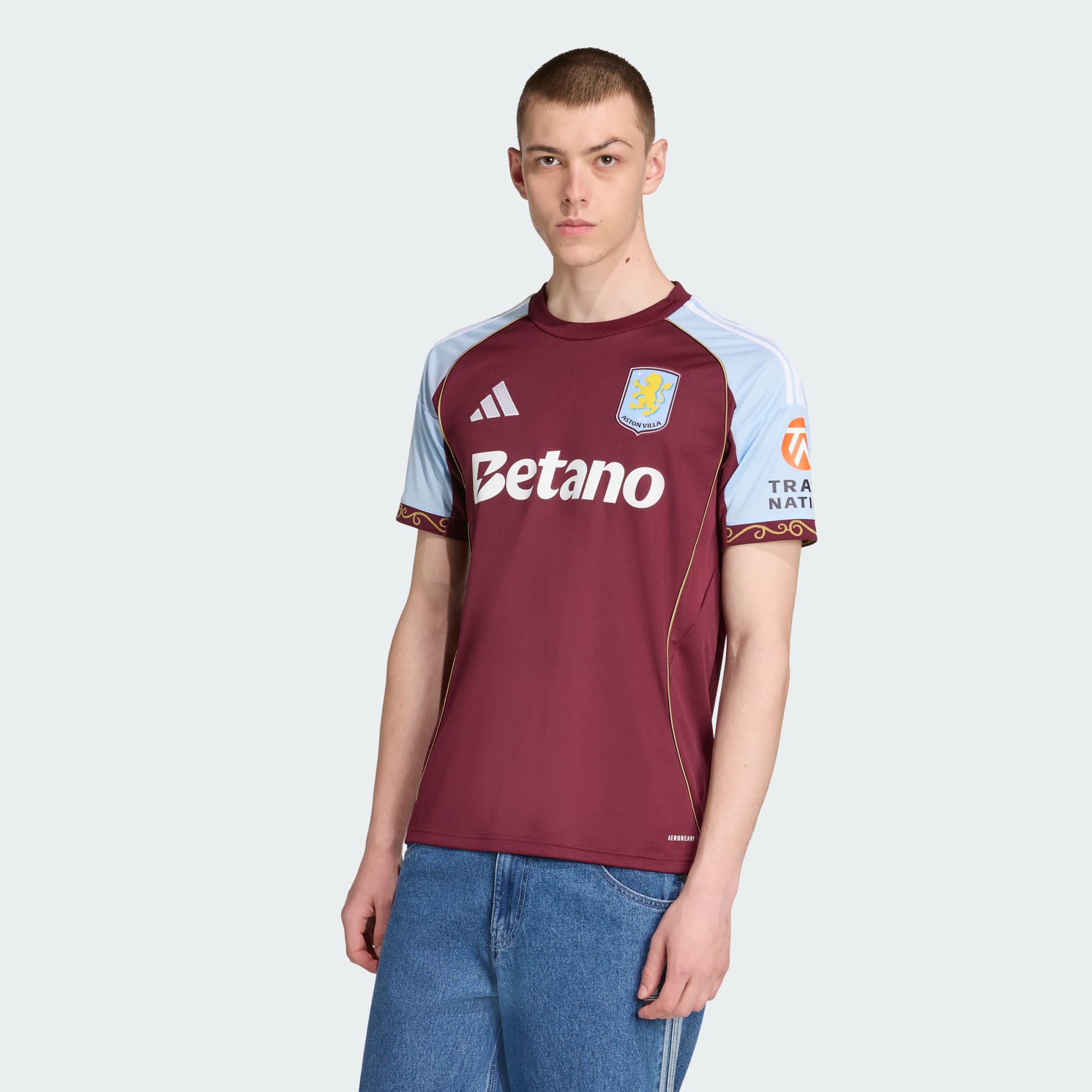 Aston Villa 2025/26 Official Home Jersey – Soccer Locker