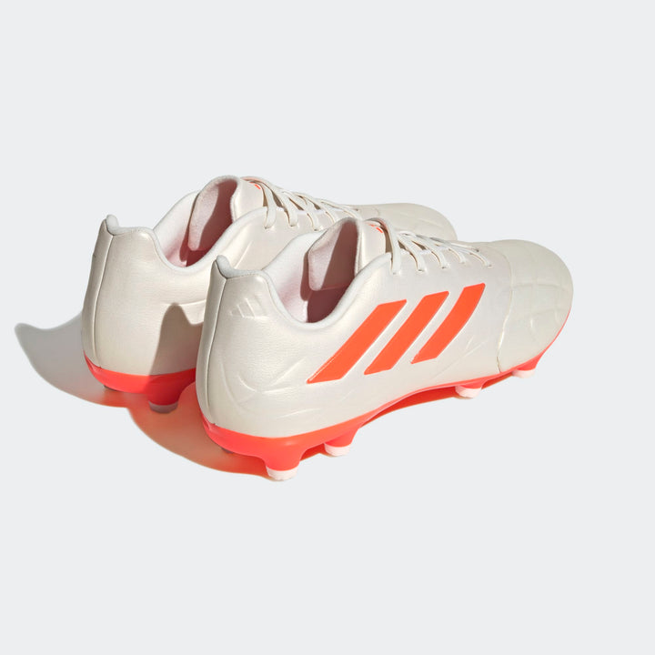 adidas COPA Pure .3 FG Boots- White/Orange