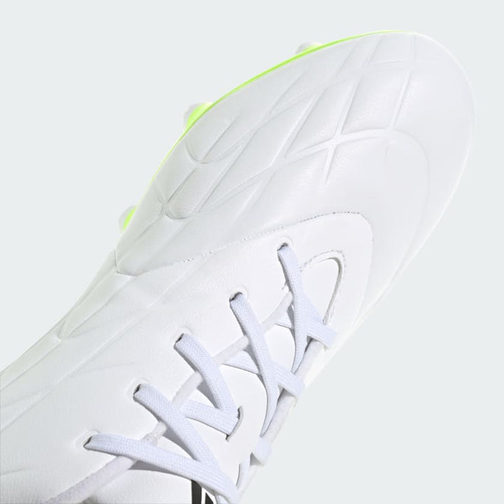 adidas COPA Pure .3 FG Boots- White/Black/Lemon