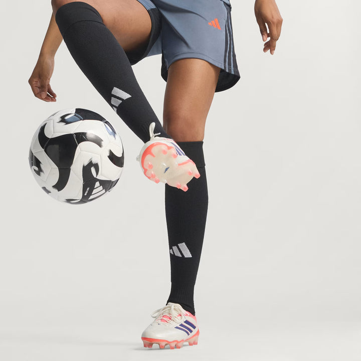 adidas Copa Pure III Elite FG Boots- White/Blue/Orange