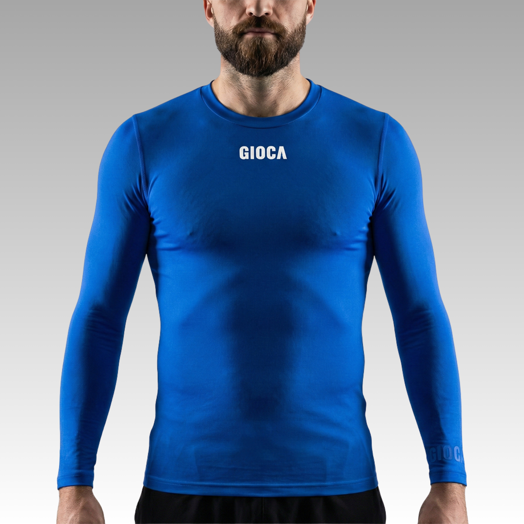 GIOCA LS Compression Top- Royal