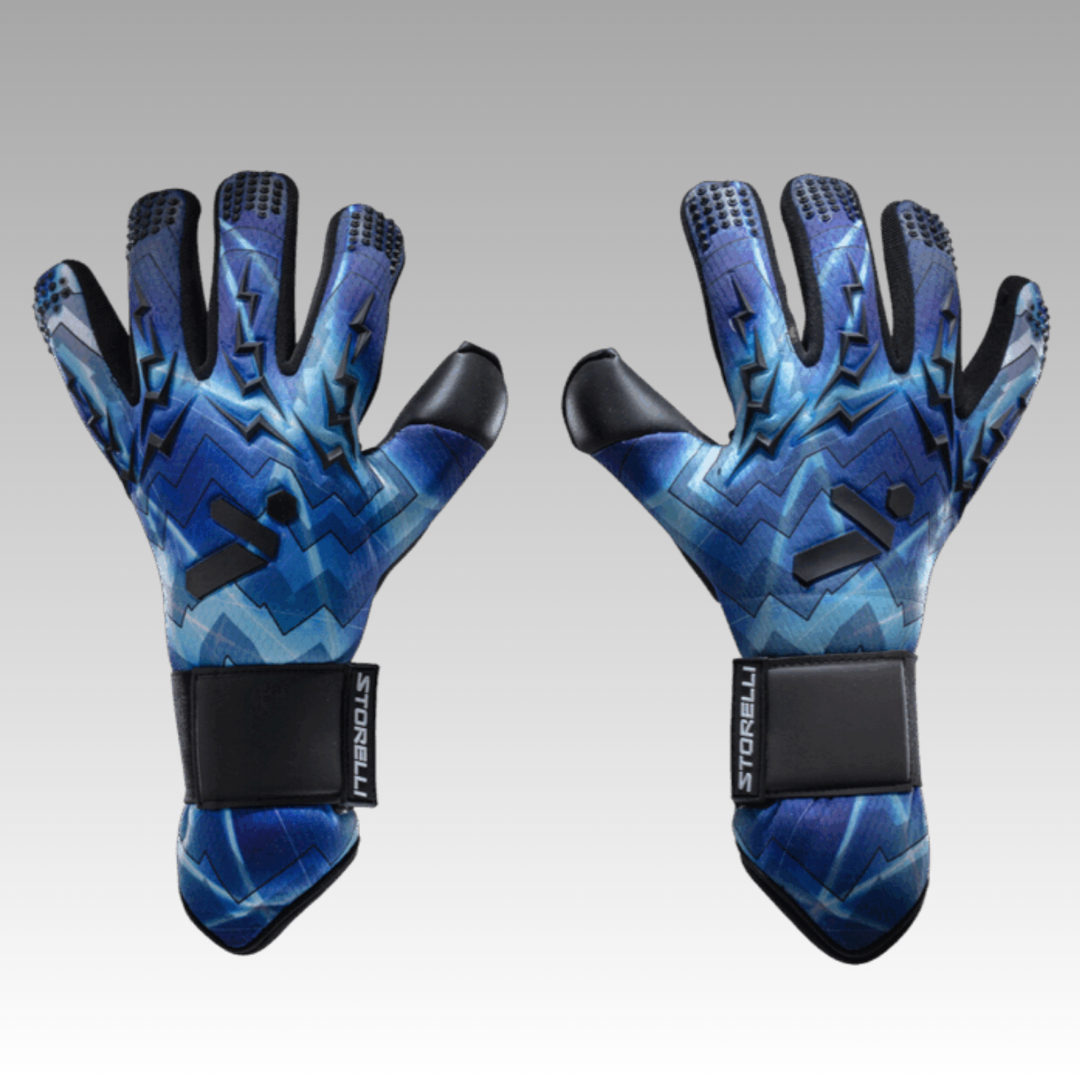 Storelli Lightning Goalkeeper Gloves- Blue