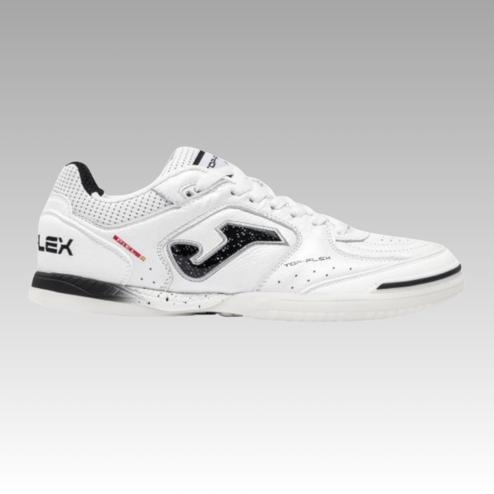 Joma Top Flex Inbdoor Boots- White/Black