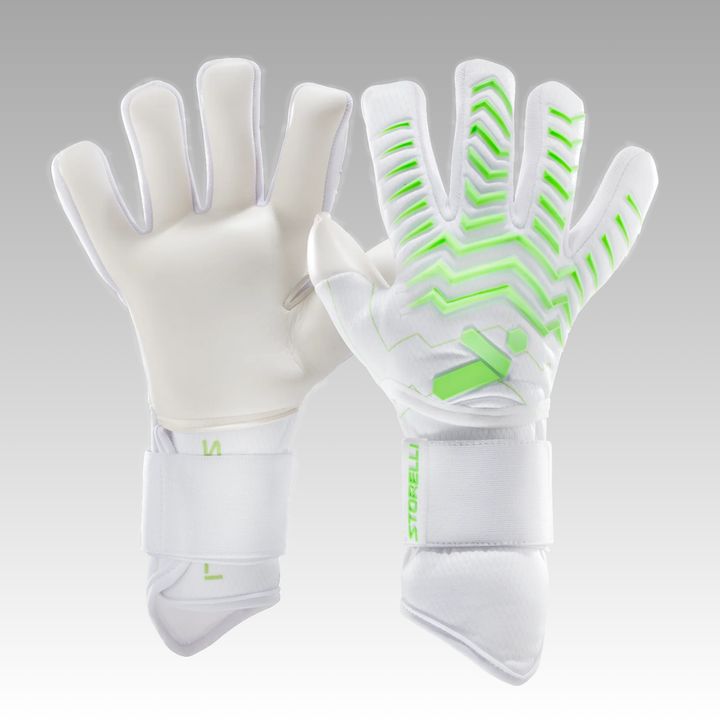 Storelli Electric Goalkeeper Gloves- White