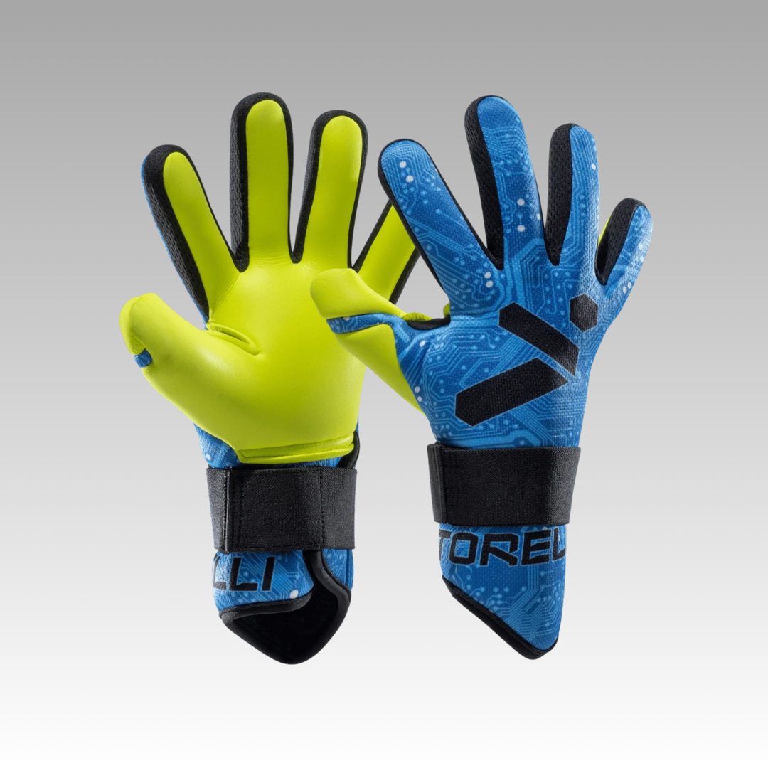 Storelli Challenger JUNIOR Goalkeeper Gloves- Blue