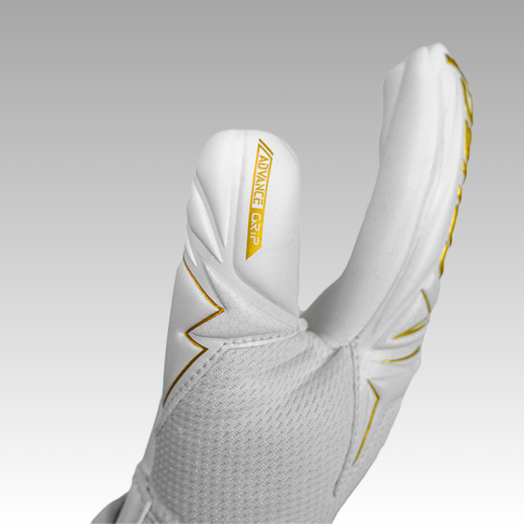 Reusch Attrakt AB1 Attrakt Advance Goalkeeper Gloves- JUNIOR-  White/Gold