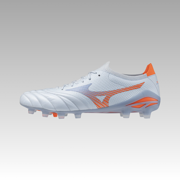 Mizuno Morelia NEO V b Elite FG Boots- Sky/Blue/Orange