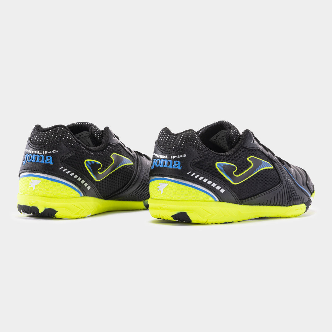 Joma Dribbling Indoor Boots- Black/Lemon