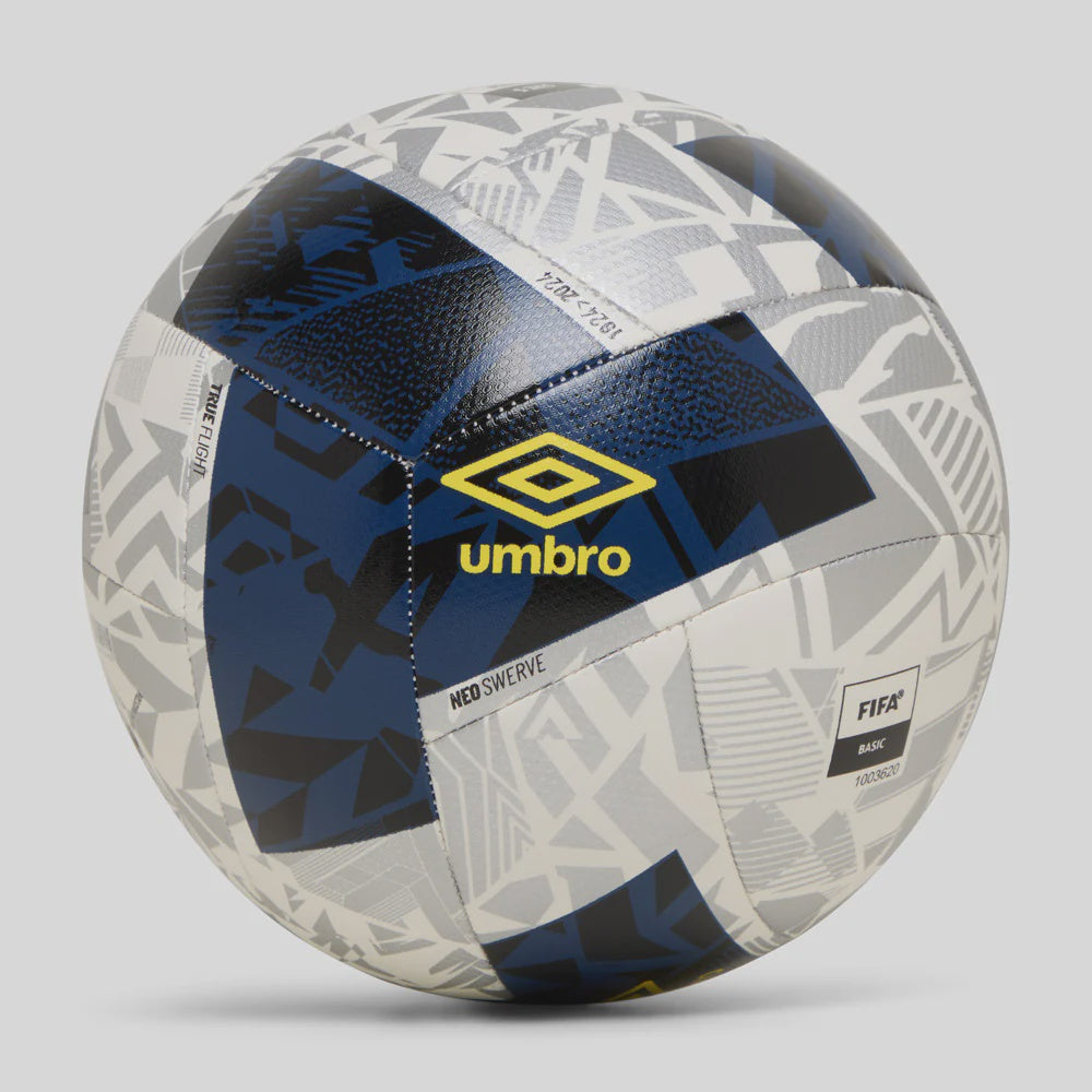 Umbro Neo Swerve Training Ball- White/Navy