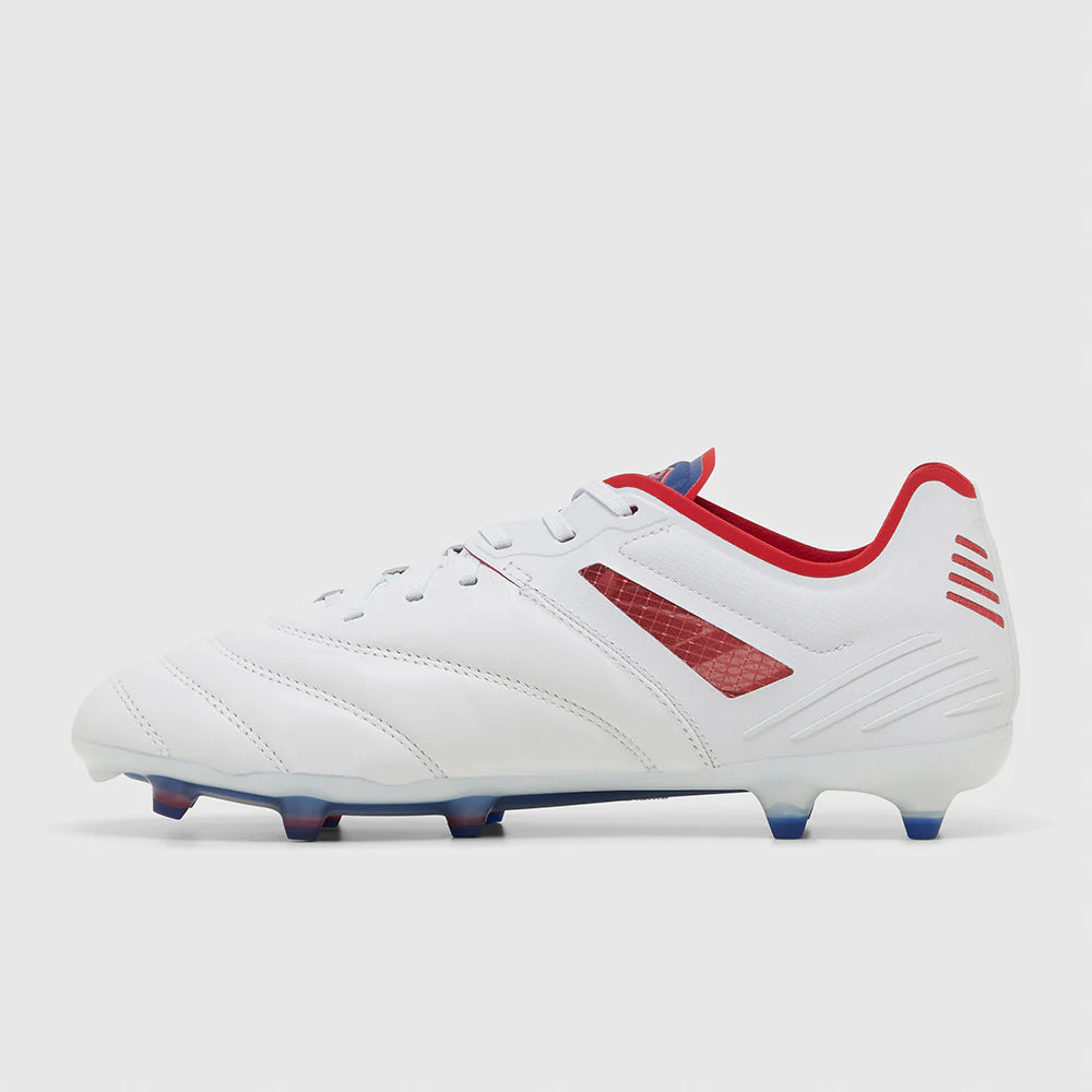 Umbro Tocco IV Pro FG Boots- White/Blue/Red