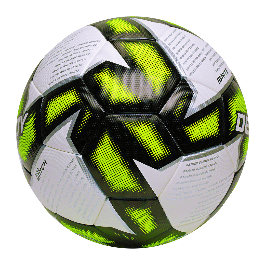 Deploy Ignite Series III Elite Match Ball- White/Black/Green