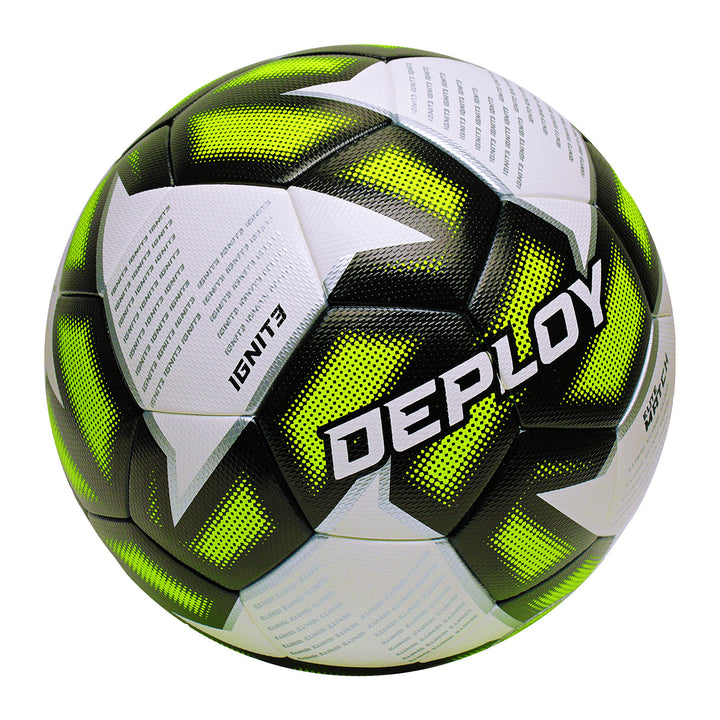 Deploy Ignite Series III Elite Match Ball- White/Black/Green