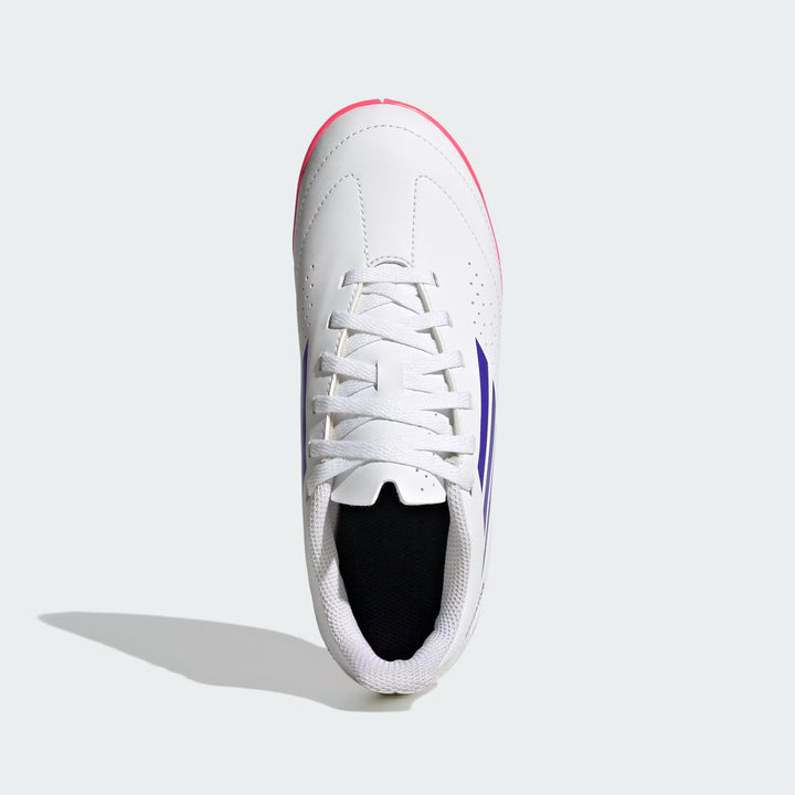adidas Deportivo III Indoor Boots- White/Purple- JUNIOR