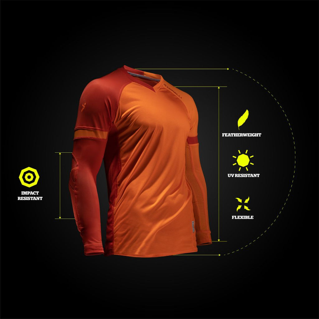 Storelli Exoshield Gladiator Goalkeeper Jersey- Orange