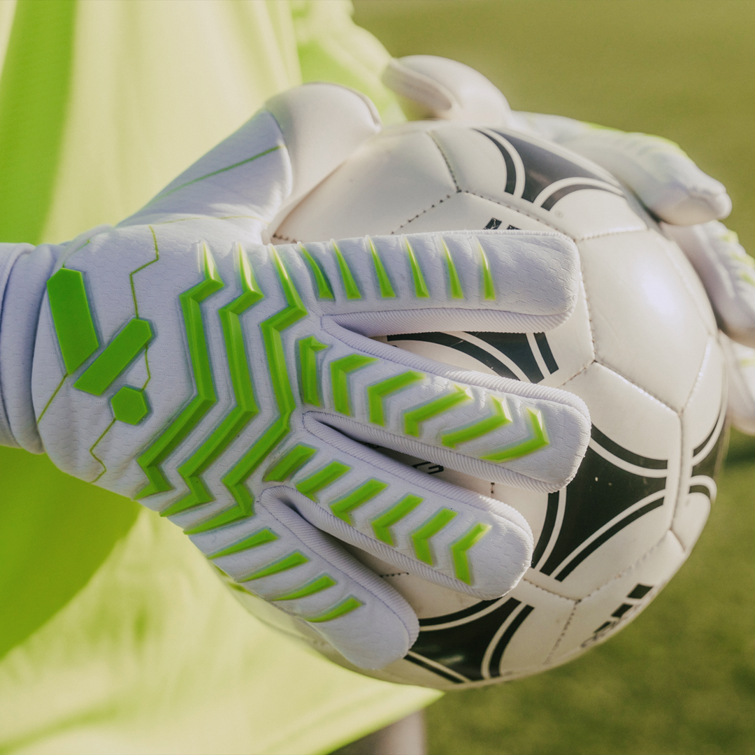 Storelli Electric Goalkeeper Gloves- White