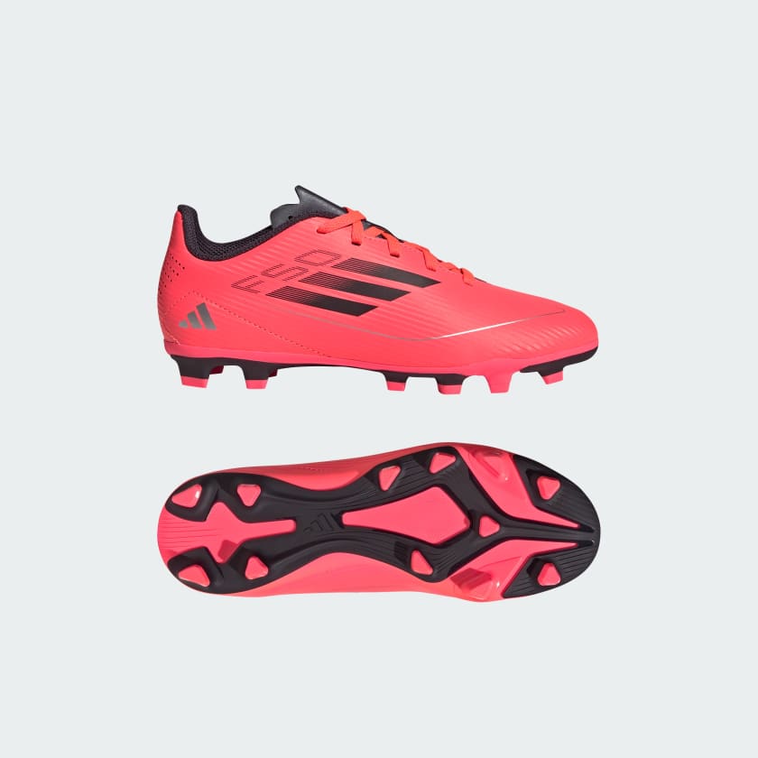 adidas F50 Club FxG Boots- JUNIOR- Turbo – Soccer Locker
