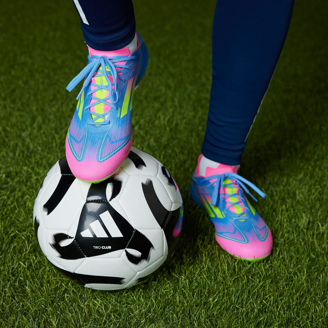 adidas F50 Elite Boots FG- Blue/Lemon/Pink