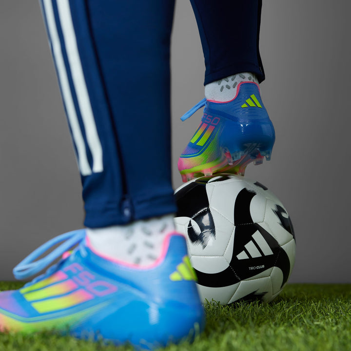 adidas F50 Elite Boots FG- Blue/Lemon/Pink