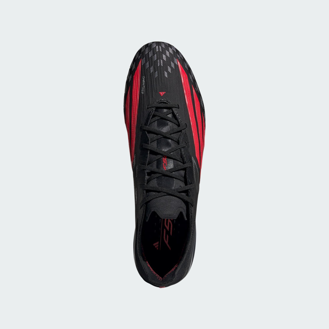 adidas F50 Elite FG Boots- Black/Red/Black