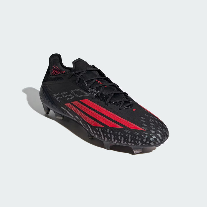 adidas F50 Elite FG Boots- Black/Red/Black