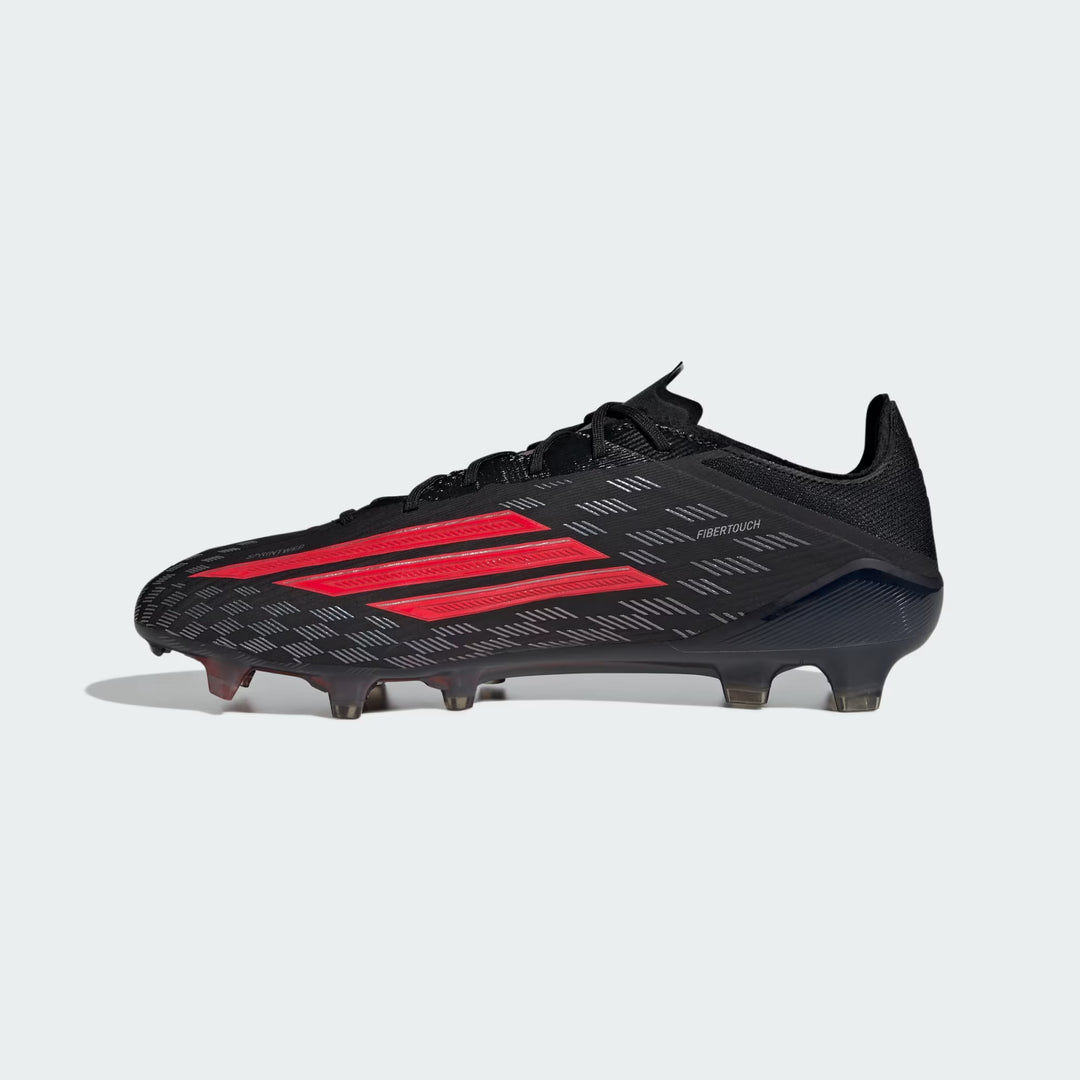 adidas F50 Elite FG Boots- Black/Red/Black