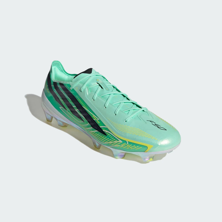 adidas F50 Hyperfast Elite FG Boots- Green/Black/Lemon