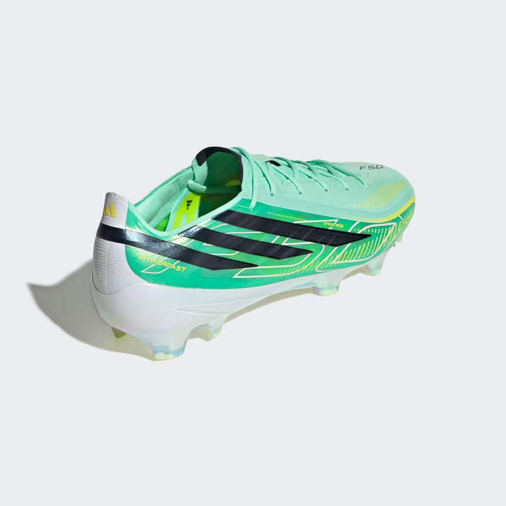 adidas F50 Hyperfast Elite FG Boots- Green/Black/Lemon