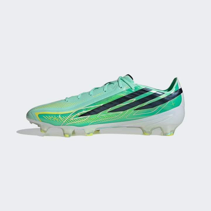 adidas F50 Hyperfast Elite FG Boots- Green/Black/Lemon