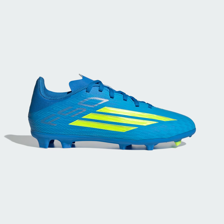 adidas F50 League Boots FG/MG- Blue/Yellow- JUNIOR